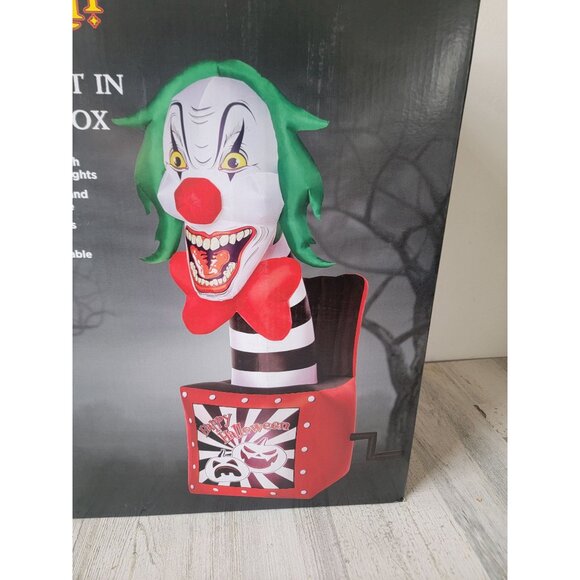 Spirit Halloween NEW Fright in the box prop home decor lawn - Picture 3 of 8